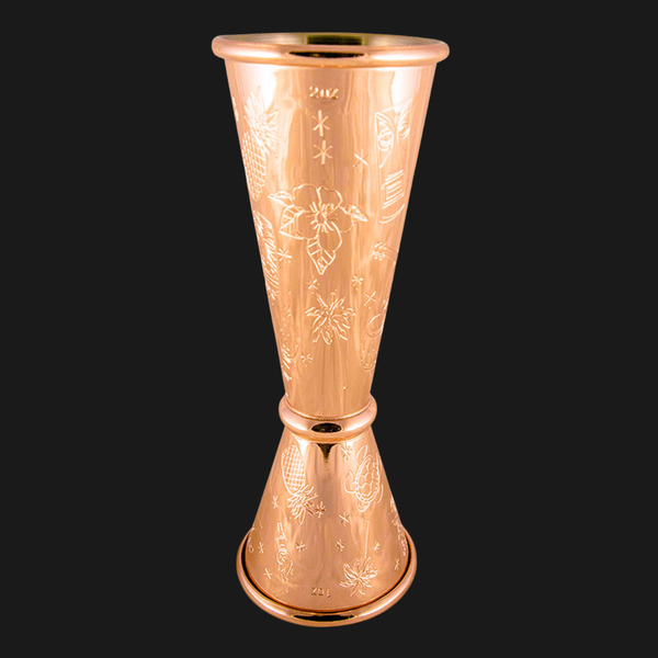 Jigger Japones Hawaian 1-2 Oz Copper