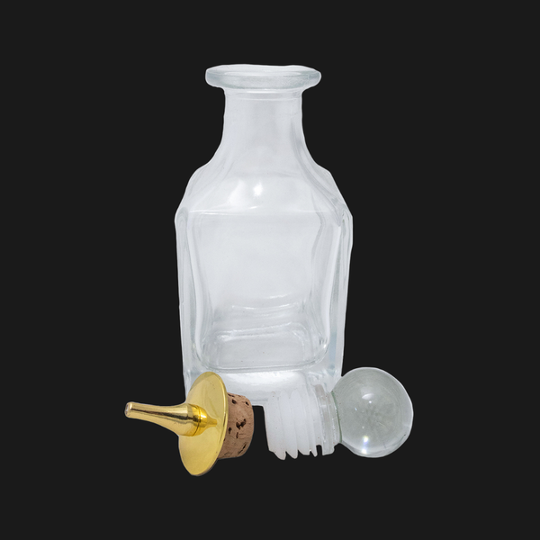 Botella Para Bitters Cuadrada