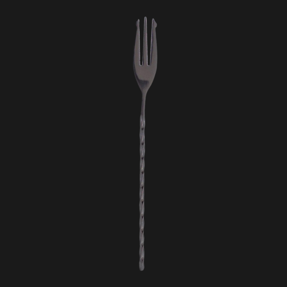 Barspoon Tridente 30 cm Black
