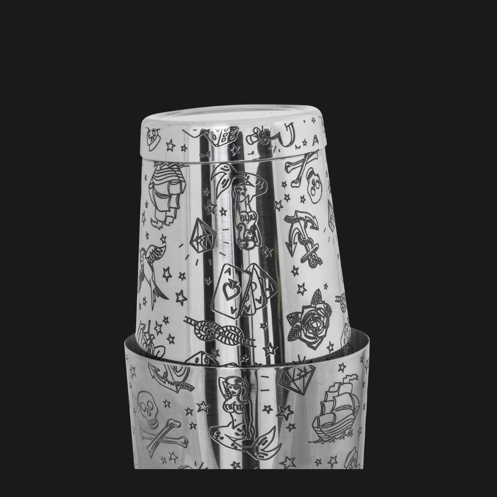 Shaker Boston Grabado Mermaid 28/18 Oz