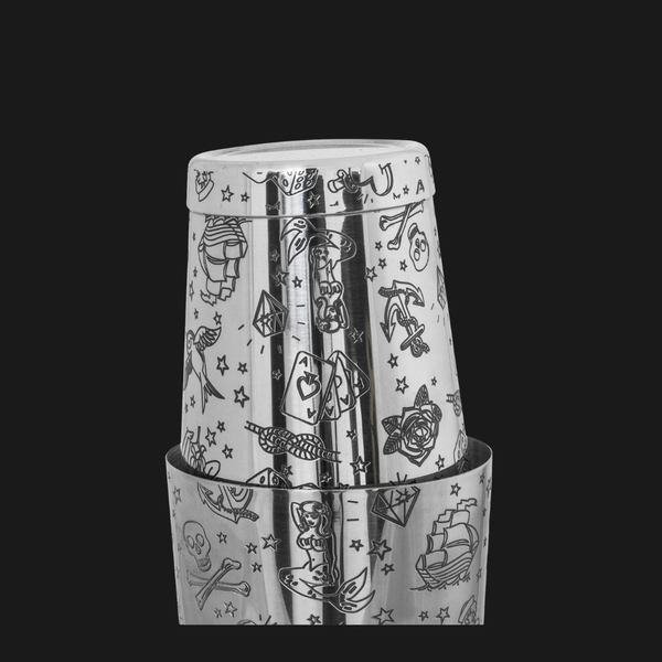 Shaker Boston Grabado Mermaid 28/18 Oz
