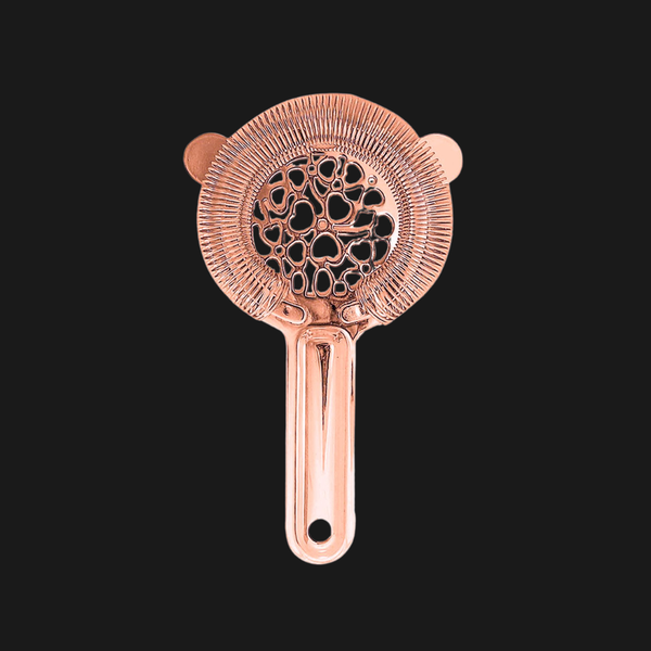 Colador Corazón Cobre