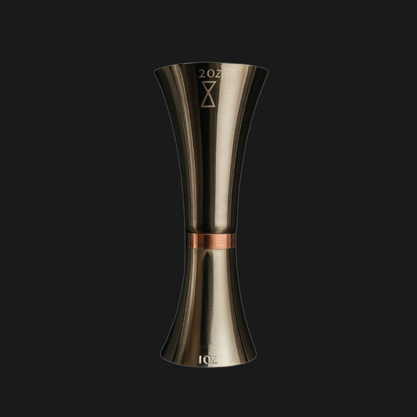 Jigger Japonés Ergo 1-2 oz Silver