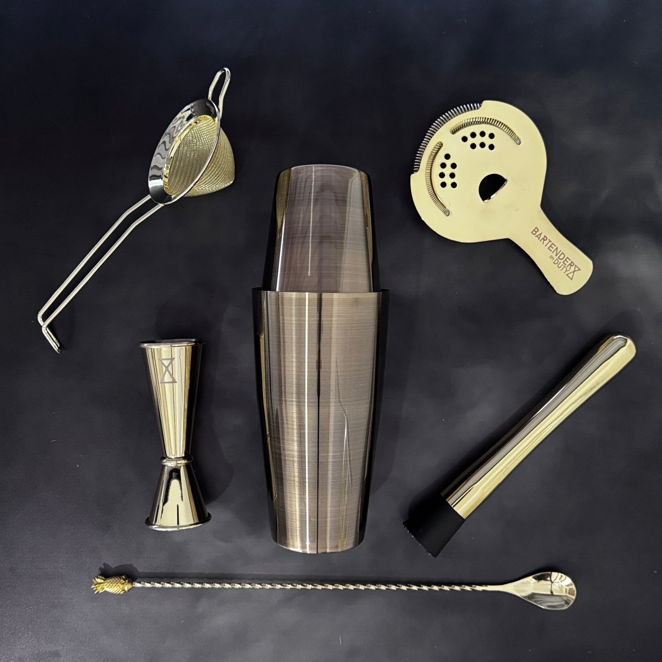 Set Bronce Gold - Bartender On Duty