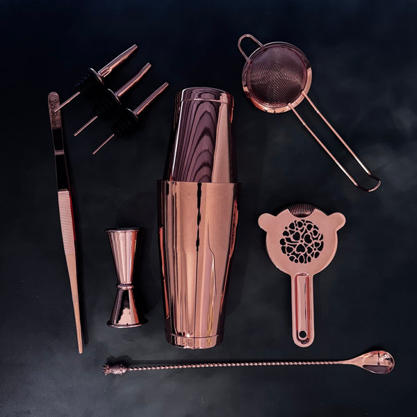 Set Cobre Corazon Japones Premium - Bartender On Duty