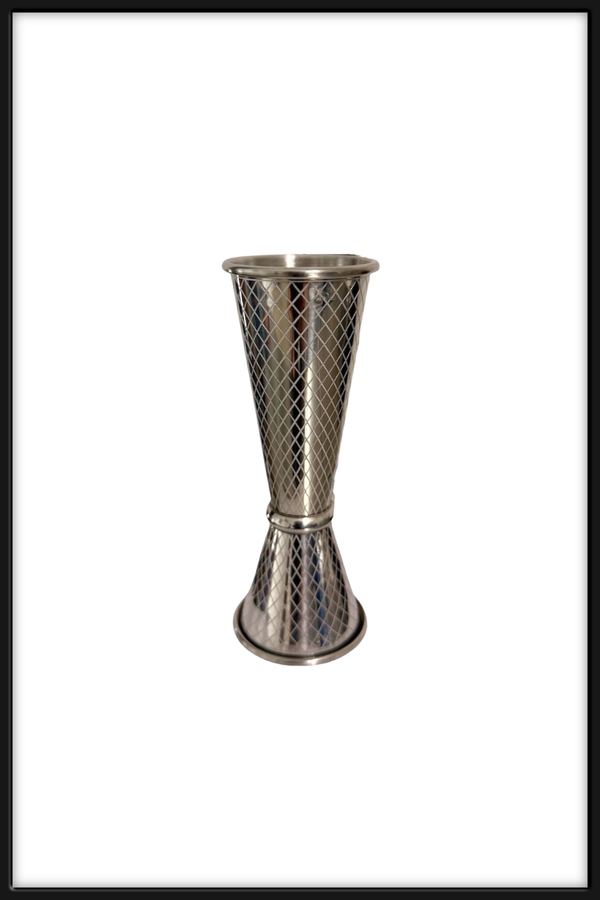 Jigger Japonés Rombo 1-2 Oz Plata - Bartender On Duty