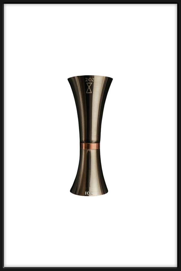 Jigger Japonés Ergo 1-2 oz Silver - Bartender On Duty